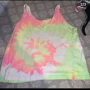 Tie dye tank top